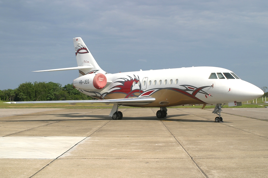 HB-JEG - Dassault Falcon 2000EX