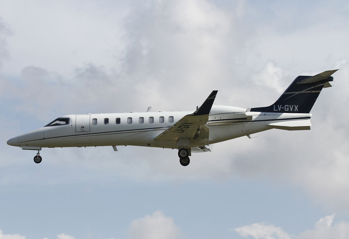 LV-GVX - Bombardier Learjet 45